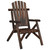 Patio Chair 26.8"x33.9"x40.6" Solid Wood Spruce A949-363344