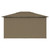  Garden Marquee with Curtains 13.1'x9.8'Taupe 0.6 oz/ft A949-312232