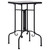 Mosaic Side Table Black and White Ceramic A949-46711