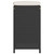 Patio Bar Stools with Cushions 4 pcs Black Poly Rattan A949-368689