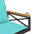 Swing Bench with Cushions Black 24.8"x24.4"x15.7" Poly Rattan A949-368178