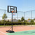 Portable Basketball Stand, 4.4 ft to 10 ft Height Adjustment Basketball Hoop & Goal, Adjustable Bas E415-KSLQJ44CZGMD3QYGZ001V0