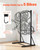 Bike Rack, 300LBS/136KG Capacity for up to 5 Bikes, Freestanding Bike Storage Rack, Carbon Steel Ve E415-JYZXCTFJHSHJMUI33001V0