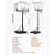 Portable Basketball Stand, 10 ft Height Adjustment Basketball Hoop & Goal, Portable Basketballs Hoo E415-KSLQJ48CZGMDJYQUK001V0