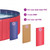  | Children Swimming Pool | Folding Red  31.50 x 7.87 in A949-3416315