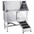 Stainless Steel Dog Washing Station, 50 inch Pet Grooming Tub w/ Ramp, PE Water Filter Board, Fauce E415-BXGCWYG50CSLO0P1YV0