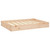 Dog Bed 28.1"x21.3"x3.5" Solid Wood Pine A949-820856
