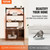 Cat Litter Box Enclosure, Hidden Litter Box Furniture with 3 Storage Shelves, Wooden Cat Washroom I E415-DHSCBBSNJSMSUOAB6V0