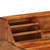  Desk 43.3"x19.7"x37" Solid Acacia Wood and Steel A949-247964
