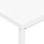  Industrial Desk with Drawers White 41.3"x20.5"x29.5" Steel A949-339635