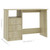 Desk with Drawers Sonoma Oak 43.3"x19.7"x29.9" Engineered Wood A949-800561