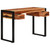  Desk with 2 Drawers 43.3"x19.7"x30.3" Solid Acacia Wood A949-247401