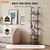Ladder Shelf, 5-Tier Bookshelf 15.6x11.8in, Open Wall-Mounted Ladder Shelf with Metal Frame,Storage E415-JSGZWJFGHMBH9PIGIV0
