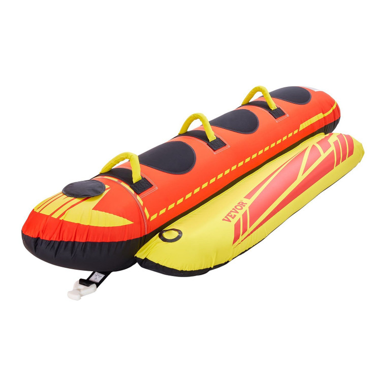 Towable Tubes for Boating, 1-3 Riders Inflatable Boat Tubes and Towables, 510lbs Capacity Hot Dog W E415-CQTL2QXK3R00F85JVV0