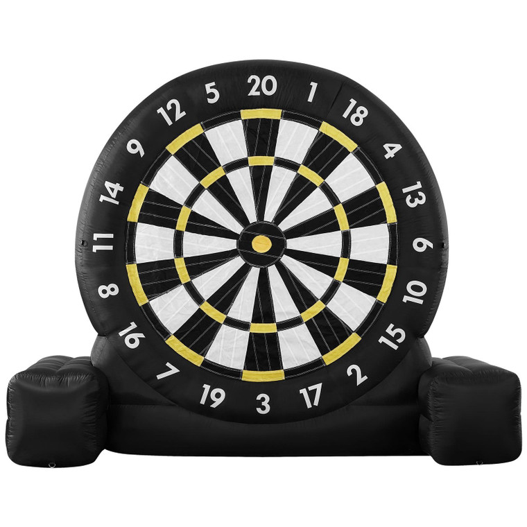 Inflatable Soccer Dart Board, over 8 ft High Giant Soccer Dart Board with 9 Kick Balls & Air Pump,  E415-CQJXZQFB25MMNUSSW001V1