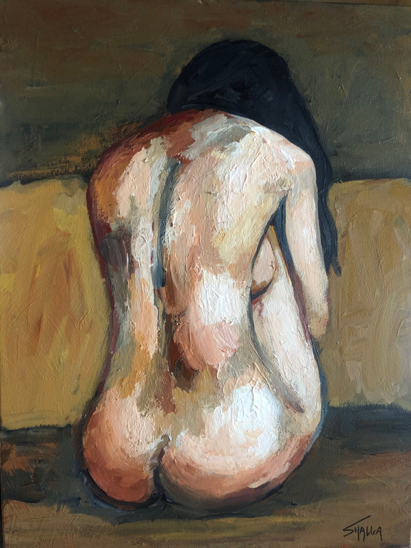 Back of a Woman