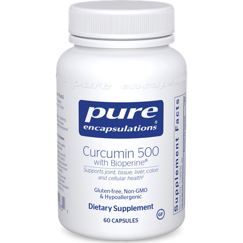 Curcumin 500 with Bioperine 60 vcaps