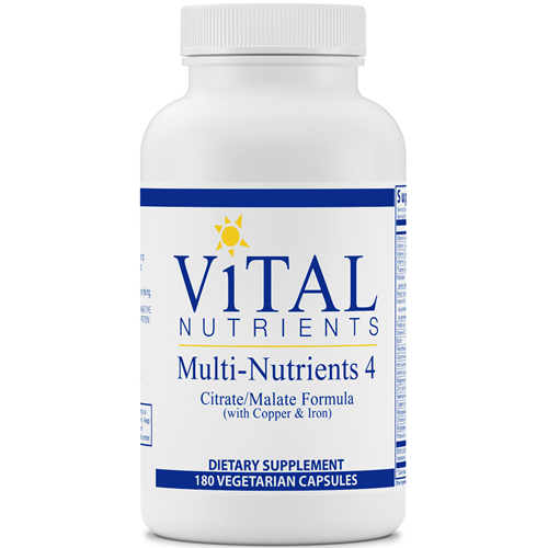 Multi-Nutrients 4 Cit/Mal 180 vcap