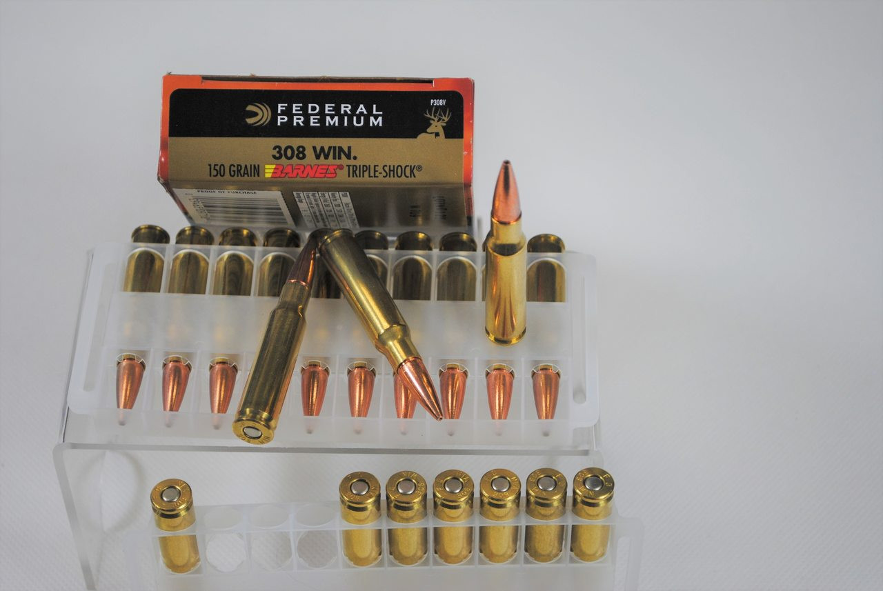 Federal Premium Vital Shok 308 Win 150 Gr Barnes Triple Shock