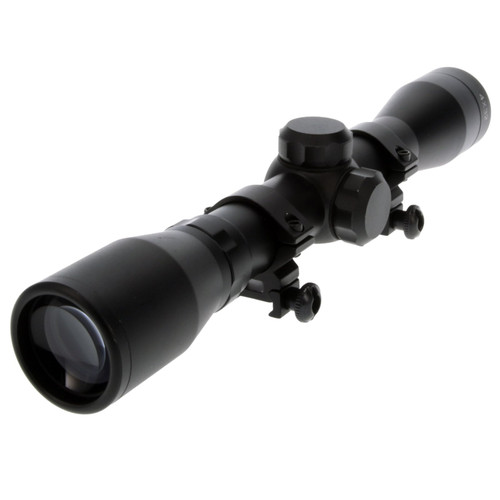 TRUGLO TG-TG85043XB Buckline Bdc Rifle Scope, 4X32, Black, with Weaver Scope Rings