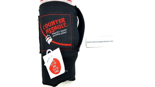 Counter Assault Bear Deterrent Black Nylon Belt Holster