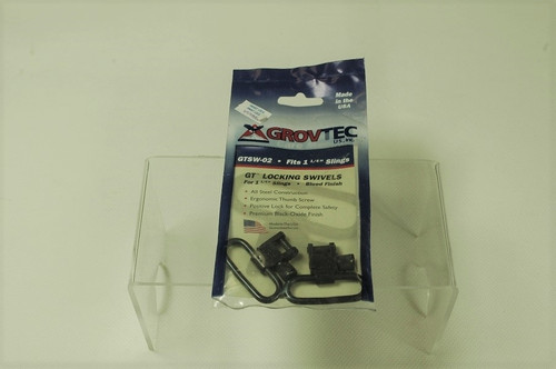 GROVTEC GT SLING LOCKING SWIVELS 1 1-4 INCH BLUED FINIS
