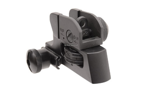 UTG MNT-950RS02-B Detachable Compact Rear Sight w/Full W/E Adjustment