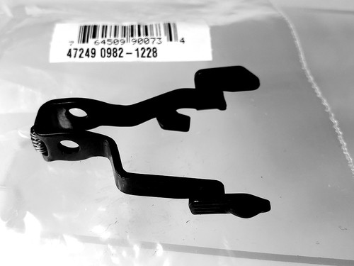 Glock OEM Parts - Glock 47249 Slide Stop Lever & Spring, Extended, 9mm, G17 Gen 5, G19 Gen 5, G19 Gen 5