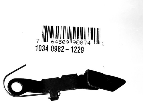 Glock OEM Parts - Glock 1034 Slide Stop Lever & Spring, Extended Fits only G20, G21, G29, G30 , G37, G38, G39, Not Gen 4 Compatible