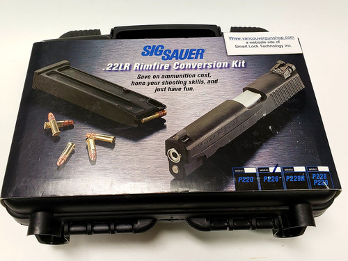 Sig Sauer .22LR Rimfire Conversion Kit, P226, 10 Round Magazine, CONV-226-22  9mm to .22LR  (Out of Stock)