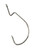 VMC 7311BN#5/0PP Fastgrip Wide Gap Worm Hook, 9Pk #5/0 Bl 
