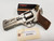 Chiappa 340.223 Rhino Revolver 50DS, Chrome, 5" Bbl, Fiber Optic Front Sight, Adj Rear Sight, Walnut, 3 Moon Clips, 6 Rnd, 357MAG (Out of Stock)