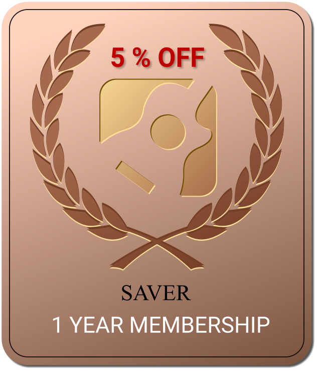 Saver's Membership - Guitar Builder 5% Discount Membership Badge