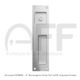 Accurate No. FE9006E Rectangular Flush Pull with ER