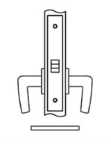 Accurate No. 9025 Passage and Closet Latch