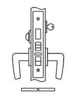 Accurate No. 9069 Entrance or Apartment Lock