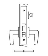 Accurate No. 8856 Entrance or Office Lock