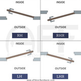 Accurate Swinging Door Handing Chart