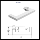 Accurate Trim 20L Lever Drawing