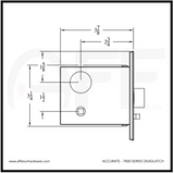 Accurate 7800 Series Deadlatch