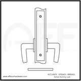 Accurate No. 8700ADL Narrow Backset - Active Dummy Lock 