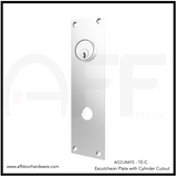 1E-CEscutcheon Plate with Cylinder Cutout