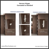 Harmon Hinge For 1-3/8" Thick Door  - Classic Version