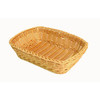 Thunder Group PLBB1209 Plastic Rectangular Hand-Woven Basket