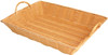 17" x 13" x 3" Rectangular Woven Basket w/ Handles