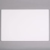 0.50" Thick (NSF) Polyethylene White Cutting Boards