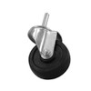 3" Threaded Stem Rubber Caster/Wheel (NSF)