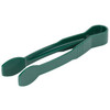 9" Flat Grip Polycarbonate Tongs - Green