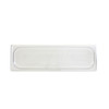 Half Size Long Solid Clear Polycarbonate Food Pan Lid