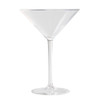 8 oz Clear Plastic Martini Glass (PLTHMT008C)
